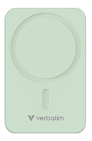 Picture of Enerģijas krātuve Verbatim Charge n Go 20000mAh Magnetic Wireless Charge Green