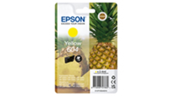 Picture of Epson ink cartridge yellow 604                       T 10G3