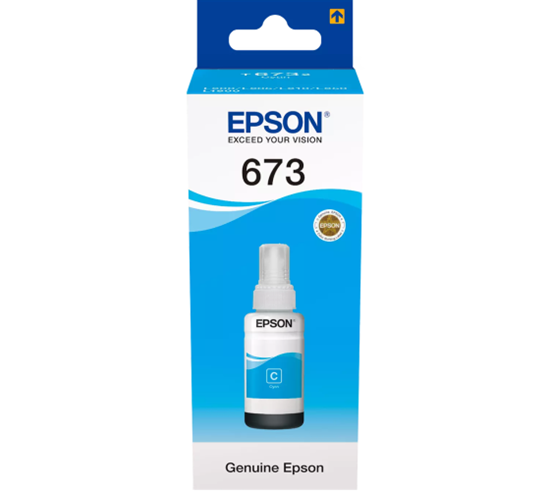 Изображение Epson T6732 Cyan ink bottle 70ml