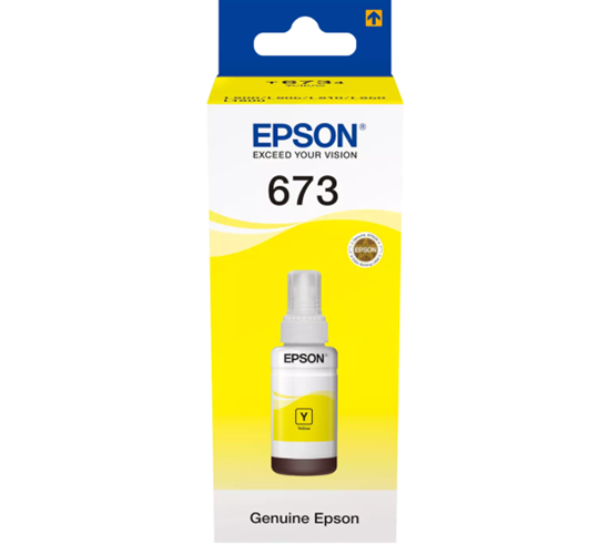 Picture of Epson T6734 Yellow Ink bottle 70ml