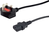 Picture of Equip 112301 elektrības kabelis Melns 3 m IEC C13 BS 1363