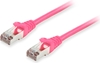 Изображение Equip 606900 tīkla kabelis Rozā 0,15 m Cat6a S/FTP (S-STP)