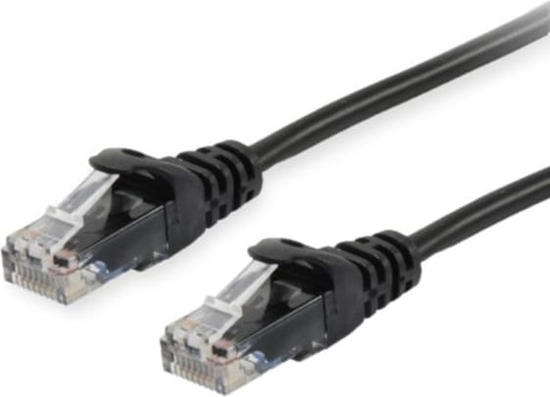 Изображение Equip 625474 tīkla kabelis Melns 0,15 m Cat6 U/UTP (UTP)