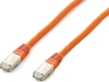 Изображение Equip Cat.6A Platinum S/FTP Patch Cable, 0.5m, Orange