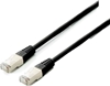 Изображение Equip Cat.6A Platinum S/FTP Patch Cable, 10m, Black