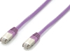 Изображение Equip Cat.6A Platinum S/FTP Patch Cable, 20m, Purple