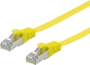 Picture of Equip Cat.6A U/FTP Flat Patch Cable, 1.0m, Yellow