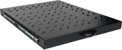 Изображение Equip EZVS-19-1-80-B plauktu, statņu aksesuārs Bīdāms plaukts