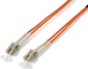 Picture of Equip LC/LС 62.5/125μm 2.0m fibre optic cable 2 m OM1 Orange