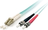 Picture of Equip LC/ST Fiber Optic Patch Cable, OM3, 3m