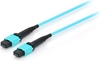 Picture of Equip MTP/MTP Trunk Fiber Optic Patch Cable, OM4, 20m