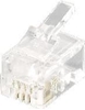 Picture of Equip Telephone Plug, RJ11, 4P4C