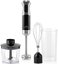 Picture of ETA Hand blender | Kalla 3062 90000 | Hand blender | 800 W | Number of speeds 7 | Turbo mode | Black/Stainless steel