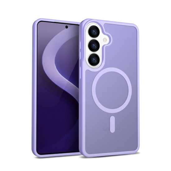 Изображение Etui Hybrid Matte Magnetic - MagSafe Samsung Galaxy S26 Lawendowe