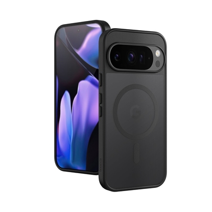 Attēls no Etui Hybrid Matte Magnetic Etui MagSafe Google Pixel 9 Pro Czarne