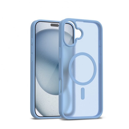 Picture of Etui Hybrid Matte Magnetic Etui MagSafe iPhone 17 Niebieskie