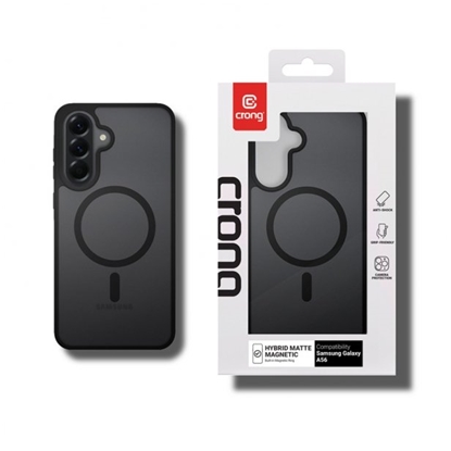 Attēls no Etui Hybrid Matte Magnetic Etui MagSafe Samsung Galaxy A56 Czarne