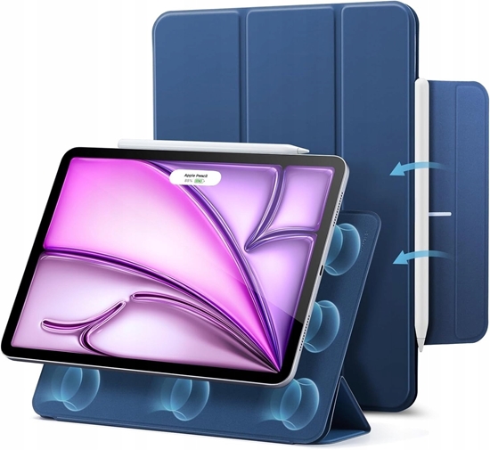 Изображение Etui na tablet ESR ESR REBOUND MAGNETIC IPAD AIR 10.9 4 / 5 / 2020-2022 / 11 6 / 7 / 8 / 2024-2026 NAVY BLUE