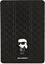 Attēls no Etui na tablet Karl Lagerfeld Etui Karl Lagerfeld KLFC10SAKHPKK Apple iPad 10.2 2019/2020/2021 (7., 8. i 9. generacji) czarny/black Saffiano Monogram Ikonik Magnet Allover