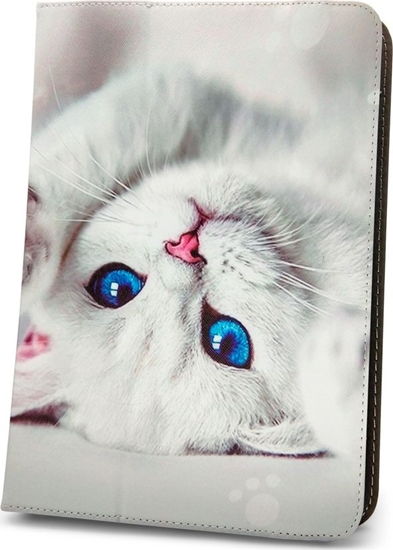 Изображение Etui na tablet TelForceOne Uniwersalne etui do tabletów 9-10'' Cute Kitty