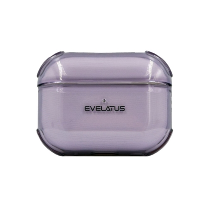 Picture of Evelatus Apple AirPods 4 TPU Protective Case Transparent Purple