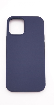 Picture of Evelatus Apple iPhone 12 mini Premium Soft Touch Silicone Case Midnight Blue
