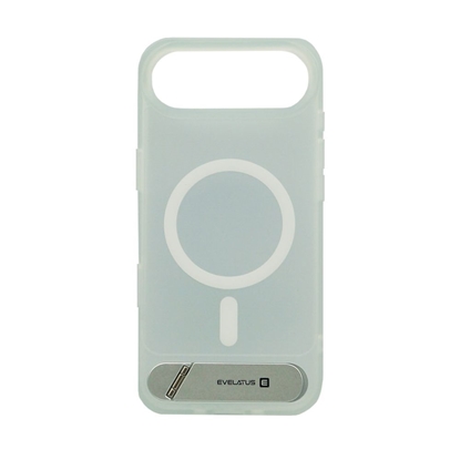 Изображение Evelatus Apple iPhone 17 Air Rubber Coated MagSafe With Stand Case Silver