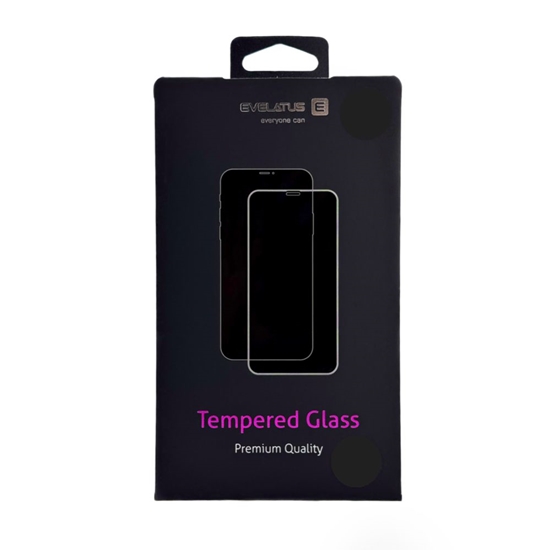 Picture of Evelatus Xiaomi Redmi Note 15 4G 2.5D Full Cover Japan Glue Glass Anti-Static Black