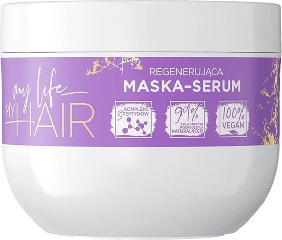 Изображение Eveline Eveline My Life My Hair Regenerujca Maska - Serum do wosów suchych,matowych i amliwych 300ml