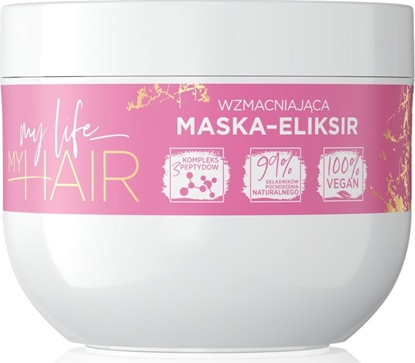 Attēls no Eveline EVELINE_My Life My Hair wzmacniajca maska-eliksir 300ml