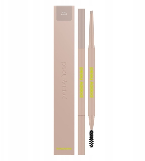 Изображение EVELINE KOLOROWKA POPPY HEAD_Browsome Brow Pencil kredka do brwi 01 Soft Taupe