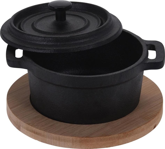Изображение Excellent Houseware Naczynie eliwne do serwowania na desce taca uniwersalny
