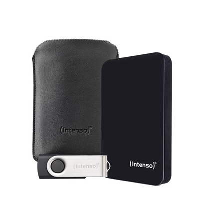 Attēls no External HDD|INTENSO|1TB|USB 3.2|Colour Black|6023690