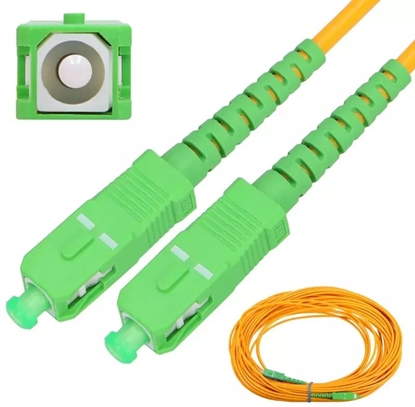 Изображение Extralink SC/APC-SC/APC | Patchcord | Jednomodowy, Simplex, G.657A1, 3mm, 2m