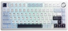 Picture of F75 EN / RU Layout Mechanical Gaming keyboard White Ice vein switch