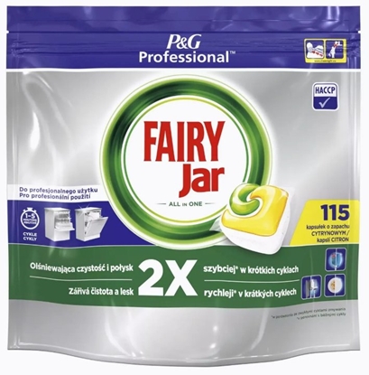 Picture of Fairy Professional Lemon Dishwasher Machine Tablets 115 gab