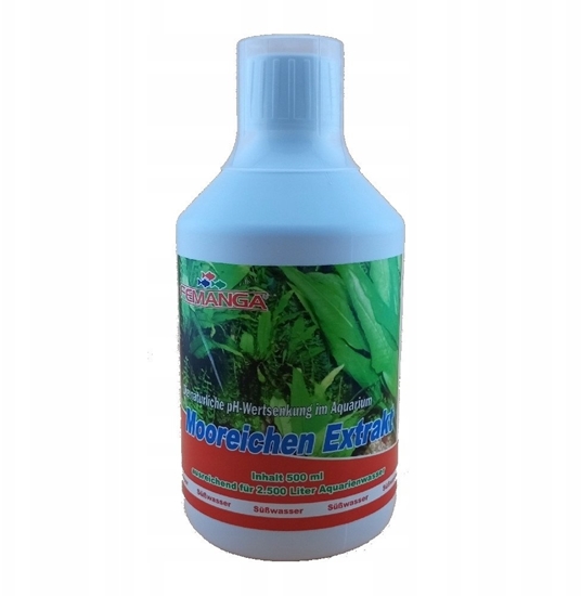 Picture of FEMANGA ekstrakt z korzenia dbu, preparat do naturalnego obniania pH w akwarium, 500ml