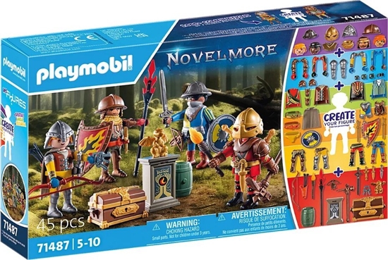 Picture of Figurka Playmobil Zestaw z figurkami Novelmore 71487 My Figures: Rycerze Novelmore
