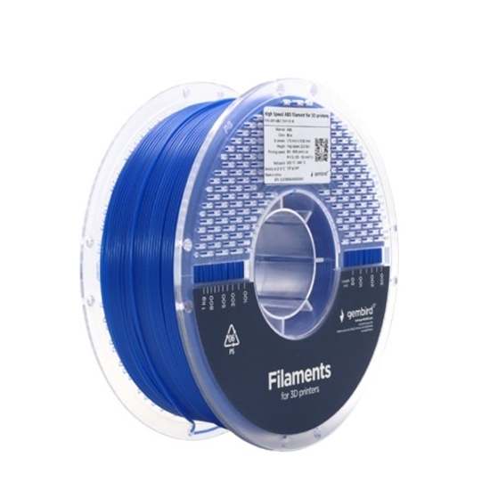 Изображение Filament ABS High Speed, 1,75 mm, 1 kg, niebieski
