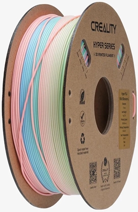 Изображение Filament Creality Hyper Rainbow PLA, 1kg, 1.75mm, Wild Blossom-Long (3301010426)