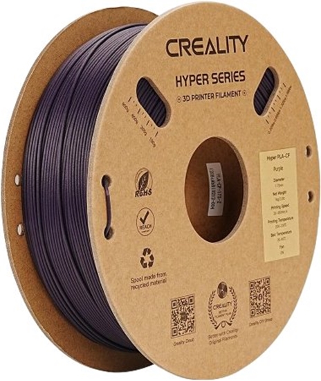 Изображение Filament Hyper PLA-CF, 1kg, 1.75mm, Purple (3301060018)