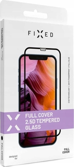Изображение Fixed | Full Cover | Apple | iPhone 15 Pro Max | Tempered glass | Black | Screen Protector