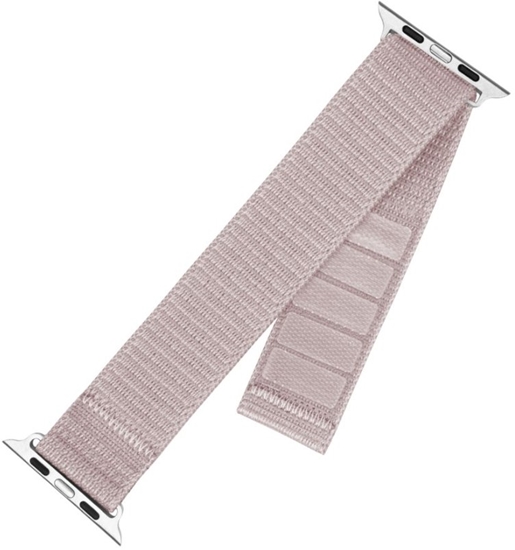 Изображение Fixed | Sporty Strap for Apple Watch 42/44/45mm | 160-210 mm | Rose gold | Nylon
