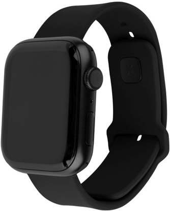 Attēls no Fixed | Sporty Strap Set for Apple Watch 38/40/41 mm | 160-225 mm | Black | Silicone