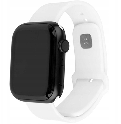 Attēls no Fixed | Sporty Strap Set for Apple Watch 38/40/41 mm | 160-225 mm | White | Silicone
