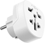 Изображение Fixed Adapter / przejciówka Fixed World to EU z UK / USA / AUS do Europy Schuko, biay