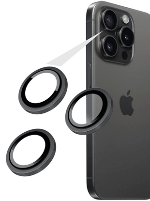 Attēls no Fixed Camera Glass | Samsung | Galaxy S26 Ultra | Tempered Glass | Black