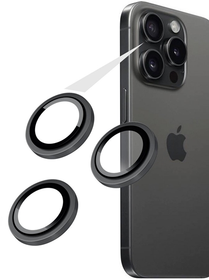 Picture of Fixed Camera Glass | Samsung | Galaxy S26 Ultra | Tempered Glass | Black