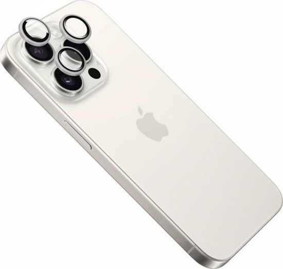Изображение Fixed Fixed Camera glass | Apple | iPhone 16 Pro/16 Pro Max | Tempered glass | White titan