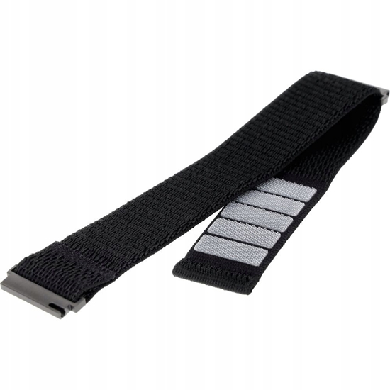 Picture of Fixed Nylon Sporty Strap z Quick Release 22 mm do smartwatcha, czarny